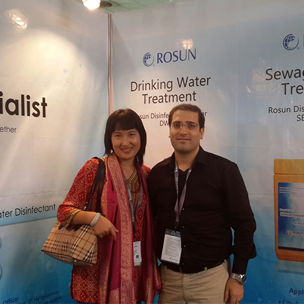 Rosun участвовал в watertech india 2014